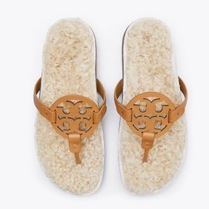 TORY BURCH MILLER CLOUD SHEARLING